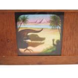 Box of animated and articulated magic lantern slide shows