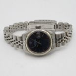 Ladies Rolex Oyster perpetual date automatic Jubilee stainless steel bracelet blue dial - spares