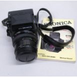 Zenza Bronica Etrsi camera with user's guide. Camera in good condition