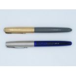 Pair of Parker fountain pens