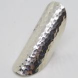 Very large silver ring size N 14.1g