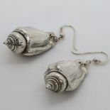 Conch shell earrings 4.9g