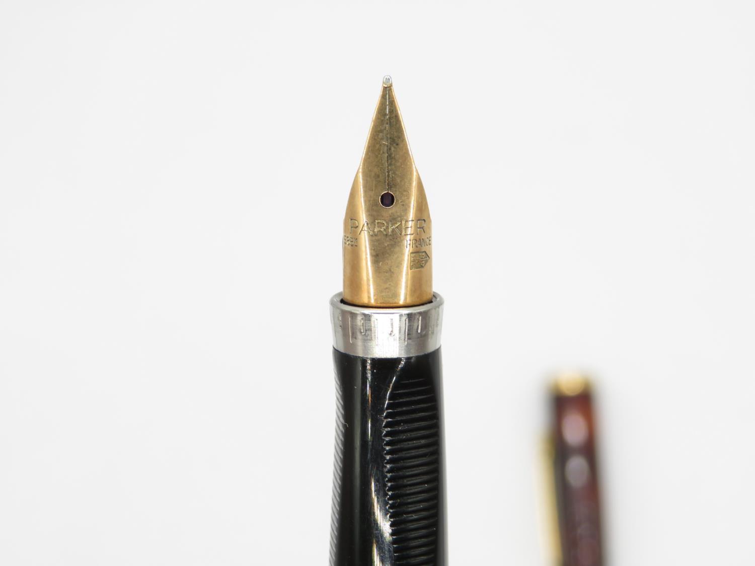 15ct nib Parker pen - Image 3 of 3