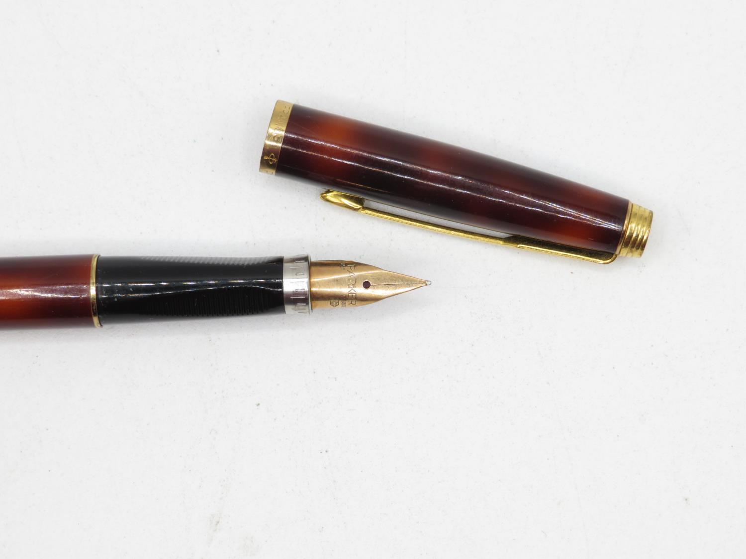 15ct nib Parker pen - Image 2 of 3