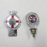 Early RAC 1933 Bumper Badge and England Bumper Badge