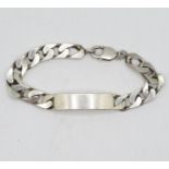 53.8g 8" silver ID bracelet unnamed
