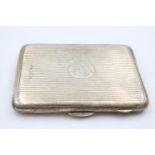 Antique Victorian Hallmarked 1900 Chester STERLING SILVER Cigarette Case (104g)