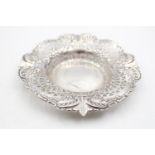 Antique Hallmarked 1897 Sheffield STERLING SILVER Bon Bon Dish (85g)