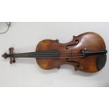 150 year old German violin with excellent tone, great condition - full size