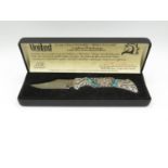 Spirit Stalker knife in presentation case