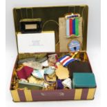 Box of Masonic medals