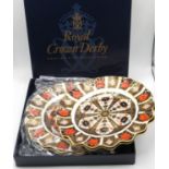4x Royal Crown Derby 1128 8.5" plates (2x boxed and 2x unboxed)