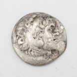 Greek silver coin Tetra Drachma