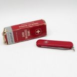 Small Swiss Army knife boxed as new
