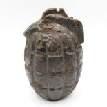 Number 5 MKI decommissioned hand grenade