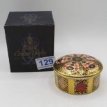 Royal Crown Derby Old Imari trinket box boxed