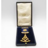 9ct gold Masonic medal presented to Brother John Galbraith by the members of lodge No 173 December