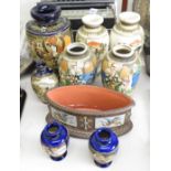 Selection of Satsuma ware