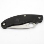 Spyderco folding penknife as new