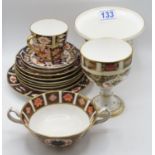 Collection of Royal Crown Derby Imari ceramics