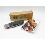 Columbia River folding penknife as new condition boxed