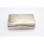 Antique Edwardian Hallmarked 1909 Chester STERLING SILVER Snuff Box (38g)