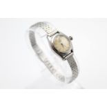 Vintage Ladies ROLEX Oyster Precision Stainless Steel WRISTWATCH Hand-Wind