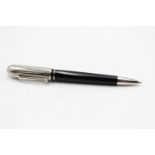 ALFRED DUNHILL Black Lacquer & Chrome Ballpoint Pen / Biro WRITING