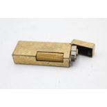 DUNHILL Gold Plated Rolagas Cigarette LIGHTER Swiss Made (75g)