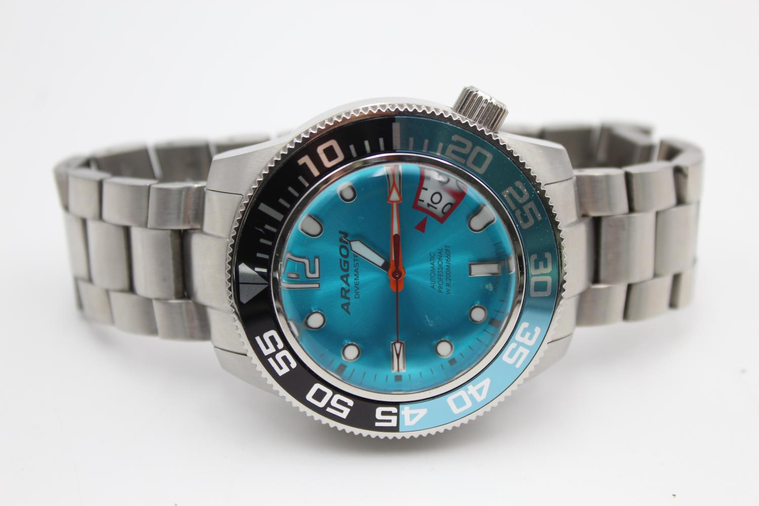 Gents ARAGON Divemaster Mechanical Divers WRISTWATCH Automatic WORKING - Image 2 of 4