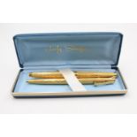 Vintage SHEAFFER Lady Sheaffer Rolled Gold FOUNTAIN PEN w/ 14ct Gold Nib WRITING