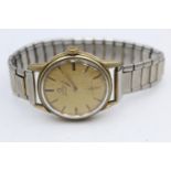 Vintage Gents OMEGA Seamaster Gold Tone WRISTWATCH Hand-Wind WORKING