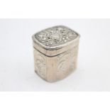 Antique 19th Century Hallmarked .925 STERLING SILVER Opium Box (23g)