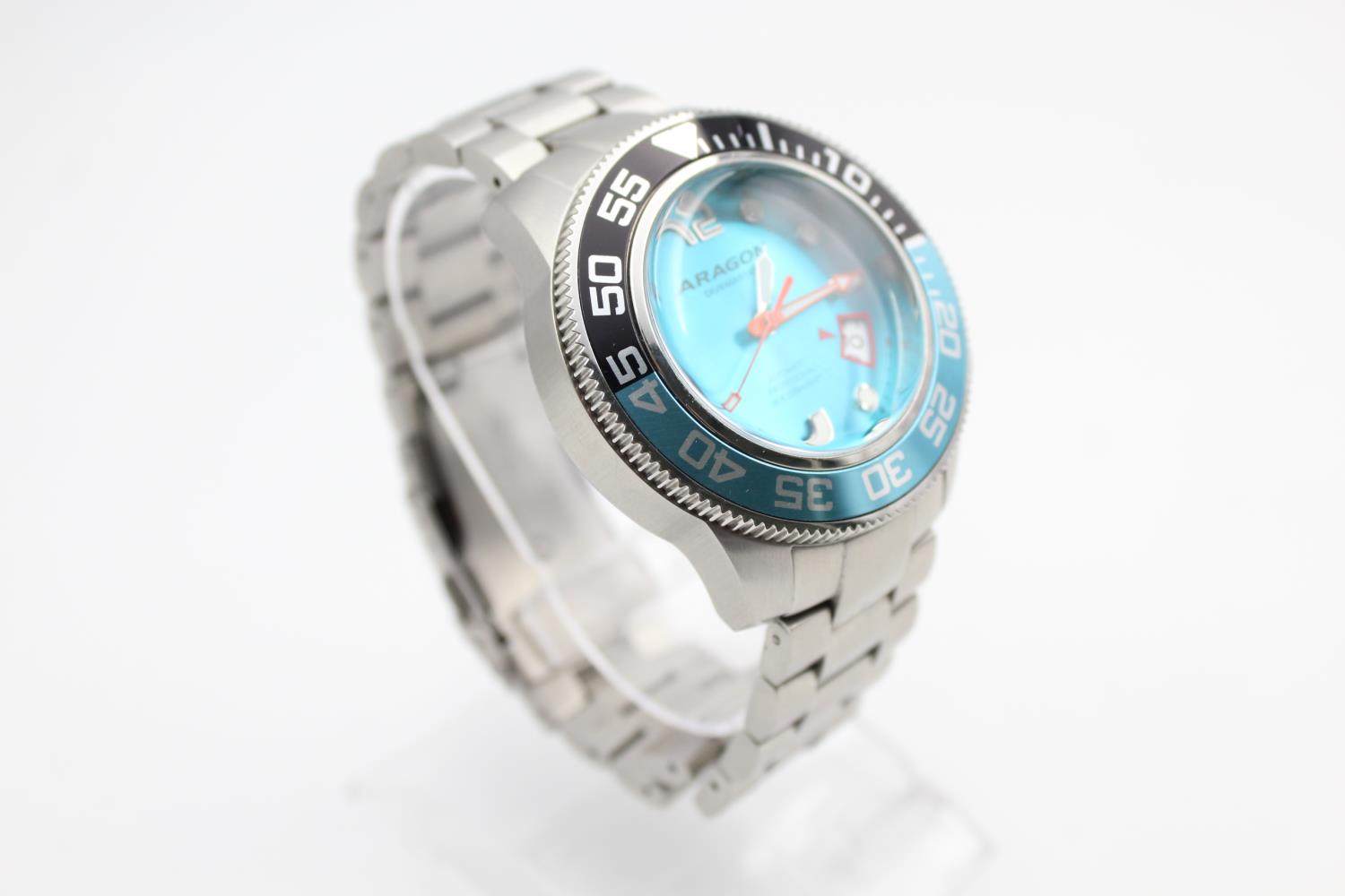 Gents ARAGON Divemaster Mechanical Divers WRISTWATCH Automatic WORKING