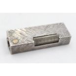 DUNHILL Silver Plated Rolagas Cigarette LIGHTER Swiss Made (77g)