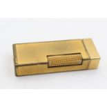 DUNHILL Gold Plated Rolagas Cigarette LIGHTER Swiss Made (73g)