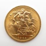 1966 full sovereign mint condition