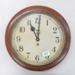 Smiths 8 day 12" dial original wall clock