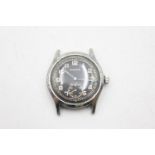 Vintage Gents Moeris DH Germany Army WWII Issued WRISTWATCH Hand-Wind