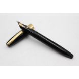 Vintage SHEAFFER PFM Pen For Men Black FOUNTAIN PEN w/ 14ct Gold Nib