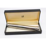 DUNHILL Stainless Steel Single Cigar Case / Tube In Original Box