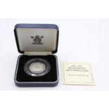 ROYAL MINT .925 STERLING SILVER Proof 1992-1993 50 Pence Coin Boxed (13g)