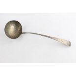 Antique George III Hallmarked 1794 London STERLING SILVER Ladle (161g)