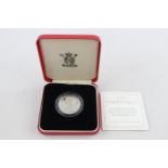 ROYAL MINT .925 STERLING SILVER Proof Piedfort Â£2 Coin Boxed w/ COA (31g)