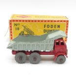 Mobile vehicle series Foden Dumper Lorry No18 good condition - box has slight issue