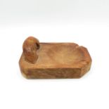 Original early Mouseman ashtray