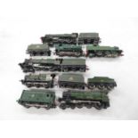 Collection of Hornby locomotives and tenders