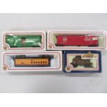 Collection of boxed train carriages