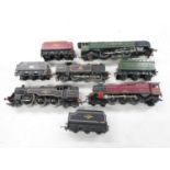Collection of Hornby trains and tenders