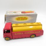 Dinky 991 AEC tanker - played with condition in box - box has slight issue